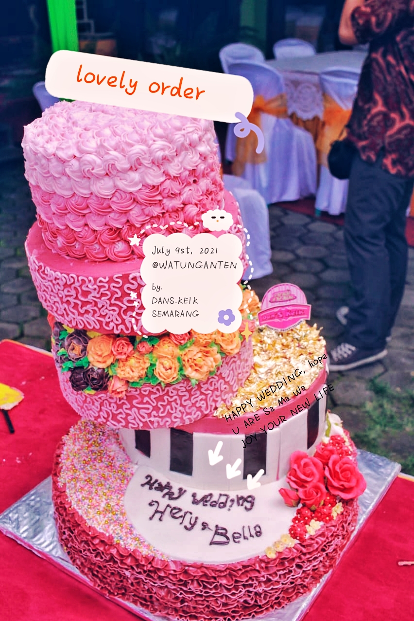 Jual Wedding Cake